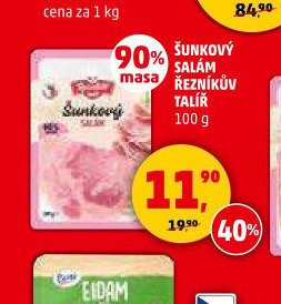 ŠUNKOVÝ SALÁM ŘEZNÍKŮV TALÍŘ