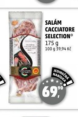 SALÁM CACCIATORE SELECTION