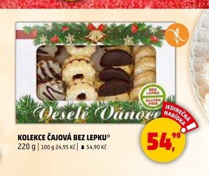 KOLEKCE ČAJOVÁ BEZ LEPKU