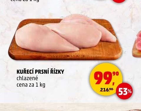 KUŘECÍ PRSNÍ ŘÍZKY