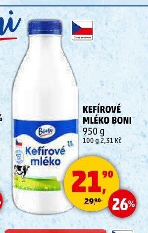 Kefírové mléko Boni