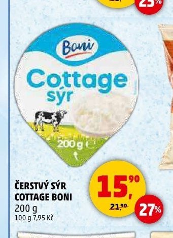 Čerstvý sýr Cottage Boni
