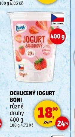 OCHUCENÝ JOGURT BONI