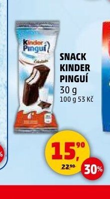 SNACK KINDER PINGUÍ