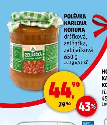 Polévka Karlova Koruna