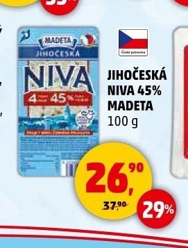 JIHOČESKÁ NIVA 45% MADETA