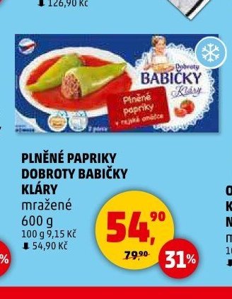 PLNĚNÉ PAPRIKY DOBROTY BABIČKY KLÁRY