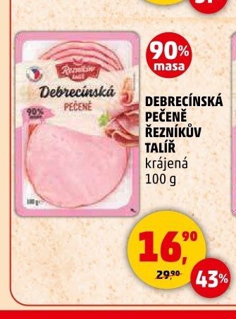 DEBRECÍNSKÁ PEČENĚ ŘEZNÍKŮV TALÍŘ