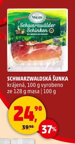 Schwarzwaldská šunka