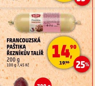 Francouzská paštika Řezníkův talíř