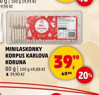 Minilaskonky korpus Karlova Koruna