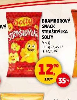 Bramborový snack Strášidýlka Solty