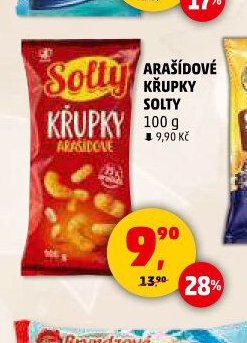 Arašídové křupky Solty