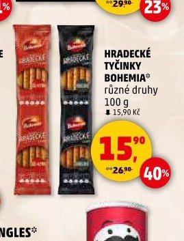 Hradecké tyčinky Bohemia