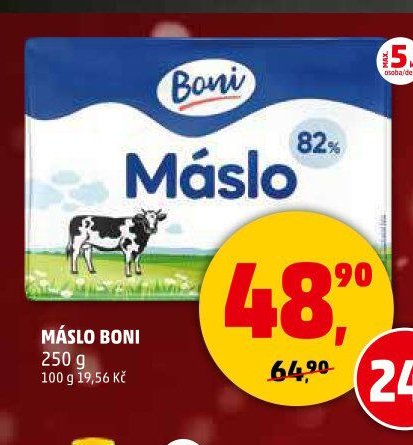 MÁSLO BONI 250 g