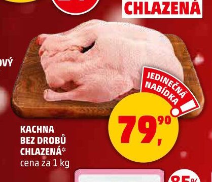 KACHNA BEZ DROBŮ CHLAZENÁ