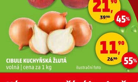 CIBULE KUCHYŇSKÁ ŽLUTÁ 1 kg