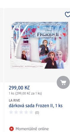 LA RIVE dárková sada Frozen II, 1 ks