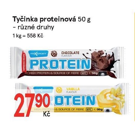 Tyčinka proteinová 50 g