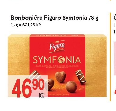 Bonboniéra Figaro Symfonia 78 g