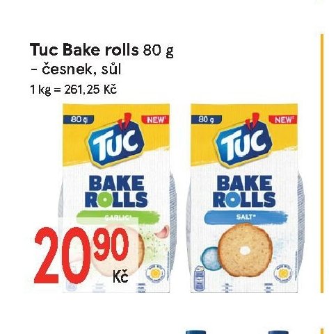 Tuc Bake rolls 80 g
