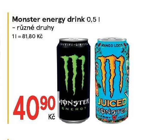Monster energy drink 0,5 l