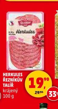 Herkules Řezníkův talíř