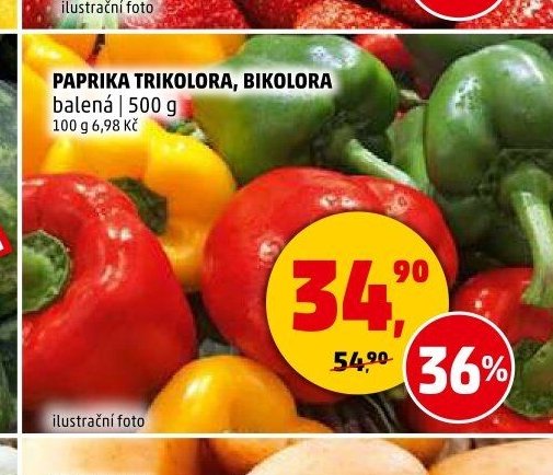 PAPRIKA TRIKOLORA, BIKOLORA