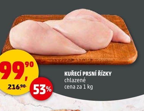 KUŘECÍ PRSNÍ ŘÍZKY