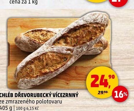 CHLÉB DŘEVORUBECKÝ VÍCEZRNNÝ