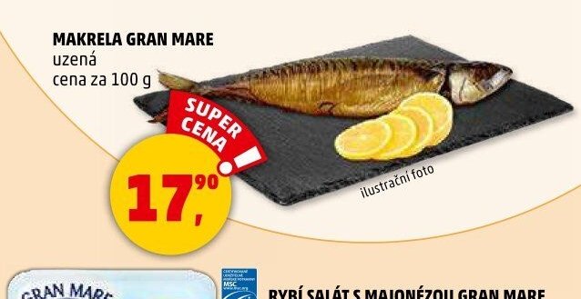 Makrela Gran Mare uzená