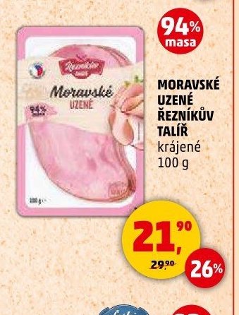 Moravské uzené Řezníkův talíř