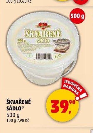 Škvařené sádlo