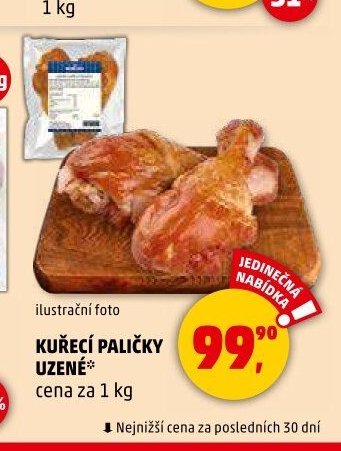 Kuřecí paličky uzené