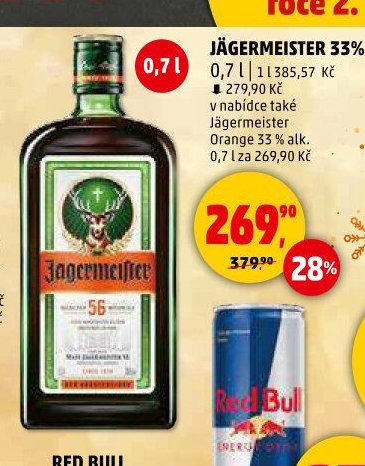 JÄGERMEISTER 33% 0,7 l