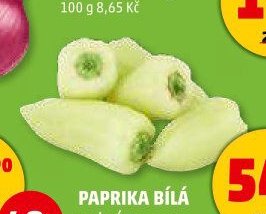 PAPRIKA BÍLÁ volná