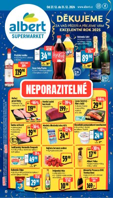 aktuální leták Albert 27.12.2024-31.12.2024