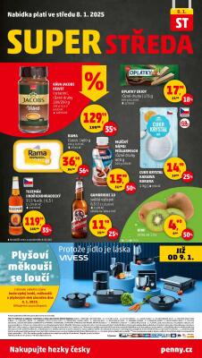 aktuální leták Penny Market 2.1.2025-8.1.2025