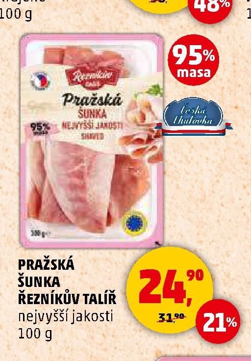 PRAŽSKÁ ŠUNKA ŘEZNÍKŮV TALÍŘ