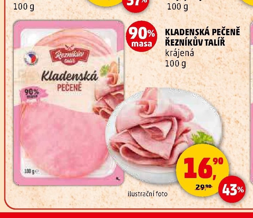 KLADENSKÁ PEČENĚ ŘEZNÍKŮV TALÍŘ