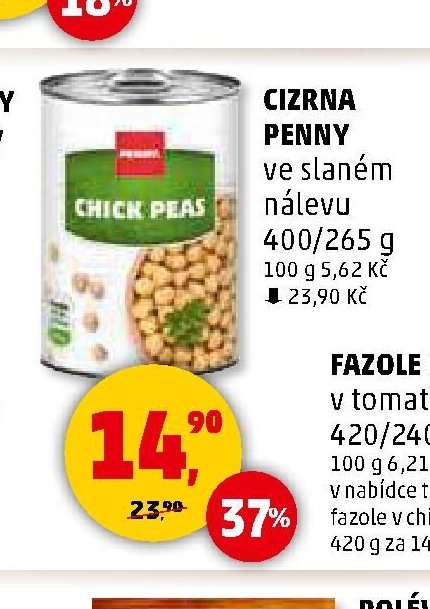 CIZRNA PENNY ve slaném nálevu 400/265 g