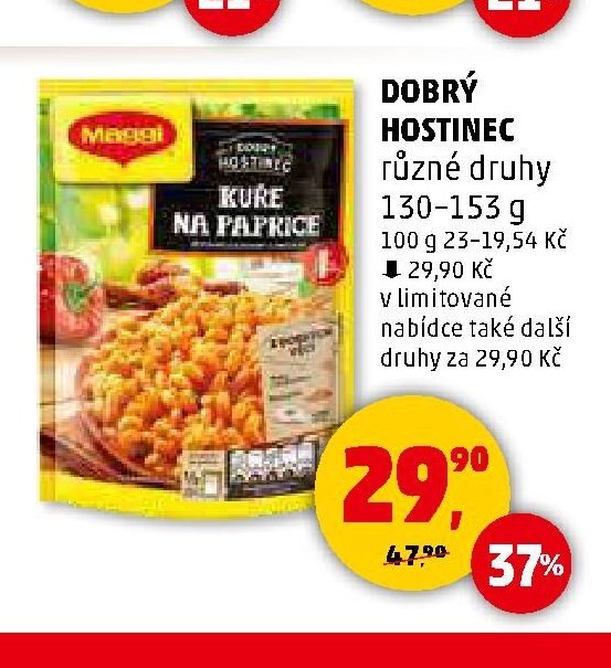 DOBRÝ HOSTINEC různé druhy 130-153 g