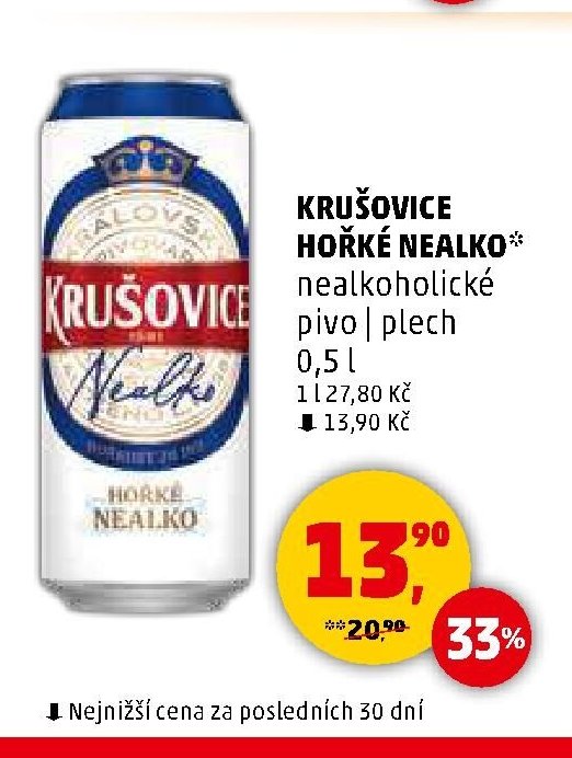 Krušovice Hořké Nealko
