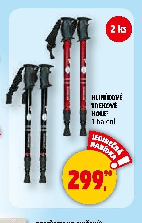 HLINÍKOVÉ TREKOVÉ HOLE