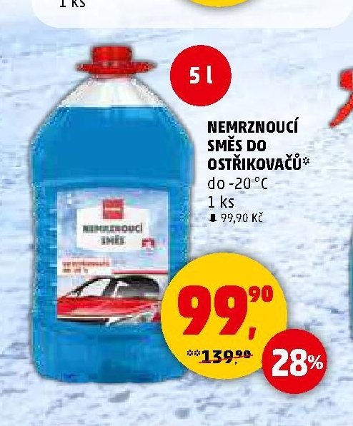 Nemrznoucí směs do ostřikovačů