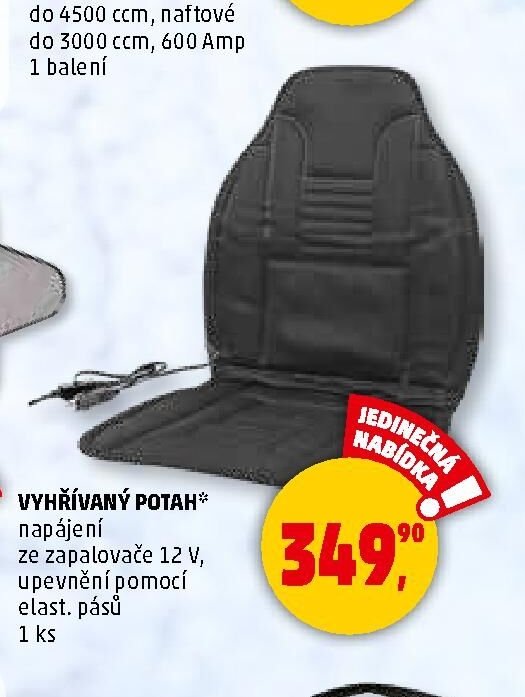 Vyhřívaný potah