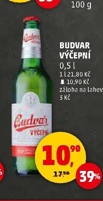Budvar výčepní