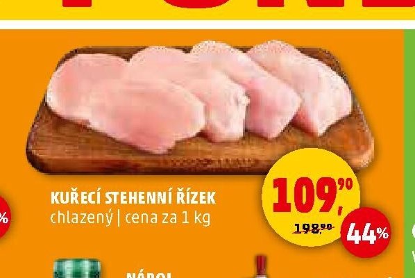 Kuřecí stehenní řízek