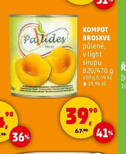 Kompot broskve