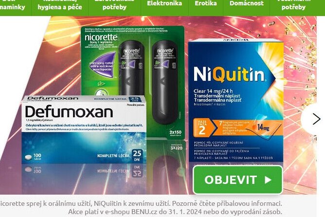 Nicorette, Defumoxan, NiQuitin